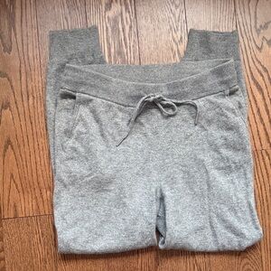 Quince Cashmere Gray Jogger Sweatpants